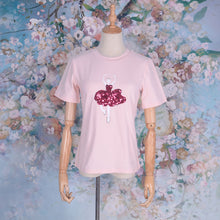 Load image into Gallery viewer, Woman Cute Cotton Modal Cartoon Graphics Print T shirt
