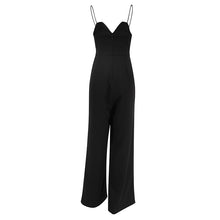 Load image into Gallery viewer, Spaghetti Wide Leg Pleated Jumpsuit
