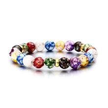Load image into Gallery viewer, Hot Sale Colorful Beaded Bracelet Natual Agate Acrylic Chain Bracelet

