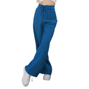 2022 Autumn New Design French Style Casual Elastic Waist Pants