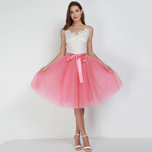 Load image into Gallery viewer, 7-layer 65cm Puffy Tutu A Line Tulle skirt
