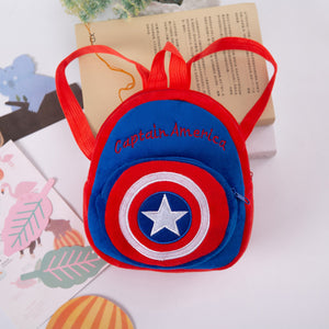 Cartoon Children Furry Toy Small Schoolbag Kindergarten Backpack