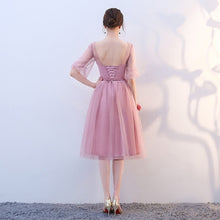 Load image into Gallery viewer, Multiple Designs Dusty Pink Blue Bridesmaid Marriage Evening Dress
