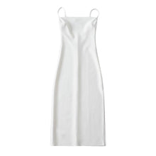 Load image into Gallery viewer, 6 Colorway French Style Spaghetti Slit Midi Casual Dress
