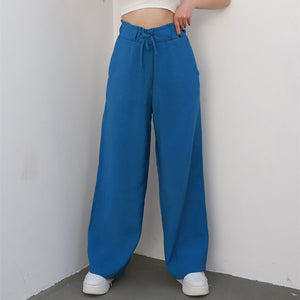 2022 Autumn New Design French Style Casual Elastic Waist Pants
