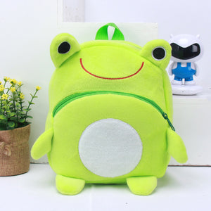 Cartoon Children Furry Toy Small Schoolbag Kindergarten Backpack