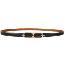 Load image into Gallery viewer, Women Reversible Double-faced Thin Slim Embellishment Belts
