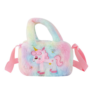Kids Girls Cute Unicorn Handbag Sling Bag