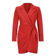 Load image into Gallery viewer, 2022 Autumn Winter New Design Slim Blazer Dress Suit
