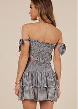 Load image into Gallery viewer, Factory Wholesale Instock New Design Yarn Dye Plaid Two-piece Sweet Check Casual Skirt
