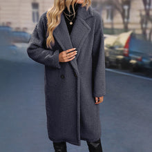 Carica l&#39;immagine nel visualizzatore di Gallery, 2022 Autunno Inverno Moda Donna Midi Lungo Spesso Faux Sherpa Shearling Soprabiti
