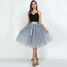 Load image into Gallery viewer, 7-layer 65cm Puffy Tutu A Line Tulle skirt
