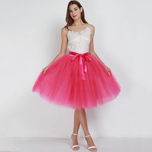 Load image into Gallery viewer, 7-layer 65cm Puffy Tutu A Line Tulle skirt
