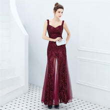 Load image into Gallery viewer, 3XL4XL Plus Size Long Sequin Performance Banquet Evening Dress
