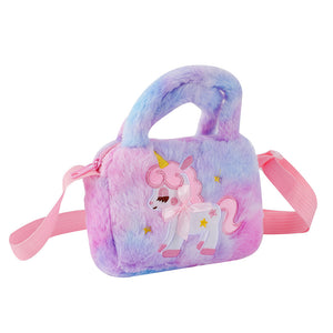 Kids Girls Cute Unicorn Handbag Sling Bag