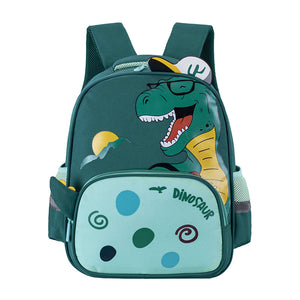 Cartoon Dinosaur Kindergarten Pupil Backpack Schoolbag