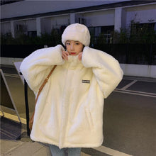 Load image into Gallery viewer, Faux Sherpa Oversized BF Shearling Coat
