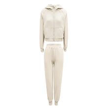 Charger l&#39;image dans la galerie, 2022 Autumn Winter New Design Yoga Fitness Two Piece Sets Casual Running Gym Loose Confortable Suits
