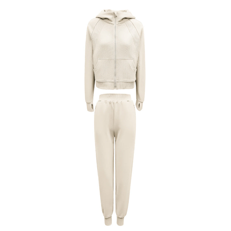 2022 Autumn Winter New Design Yoga Fitness Two Piece Sets Casual Running Gym Loose Confortable Suits