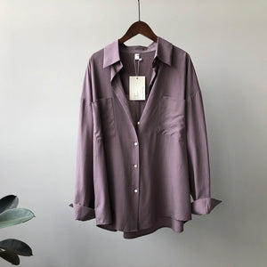 2023 Spring Woman New Design Oversized Shirts