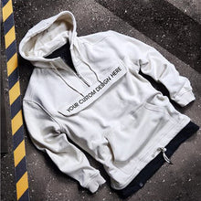 Laden Sie das Bild in den Galerie-Viewer, JM Men Custom high quality sublimation hoodies
