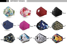 Load image into Gallery viewer, JAC-1 fashion custom washable dust mouth breathing cotton antipollution mask
