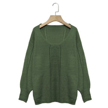 Laden Sie das Bild in den Galerie-Viewer, Ladies V Neck Fashion Knitwear Sexy Pullover Cardigan Sweater For Women
