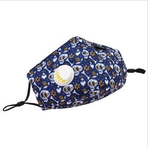 JAC-1 fashion custom washable dust mouth breathing cotton antipollution mask