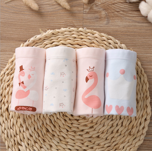Kids Girls Hight Quality Stock 3-14Y Years Cartoon Printed Underwear Boxers