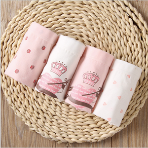 Kids Girls Hight Quality Stock 3-14Y Years Cartoon Printed Underwear Boxers