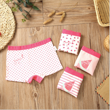 Load image into Gallery viewer, Kids Girls Hight Quality Stock 3-14Y Years Cartoon Printed Underwear Boxers
