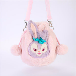 バレエ ラビット ベア ぬいぐるみ かわいいチェンジ スリングバッグ
