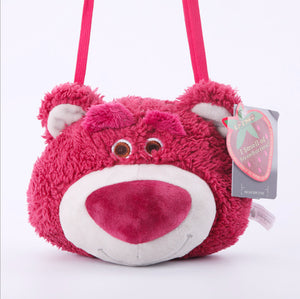 Ballet Rabbit Bear Plush Cute Change Sling Bag